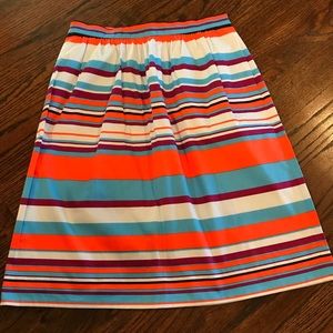 J. Crew Cotton Striped Skirt - NWT!!!